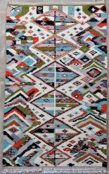 Berber Modern design azilal rugs #AZM52056