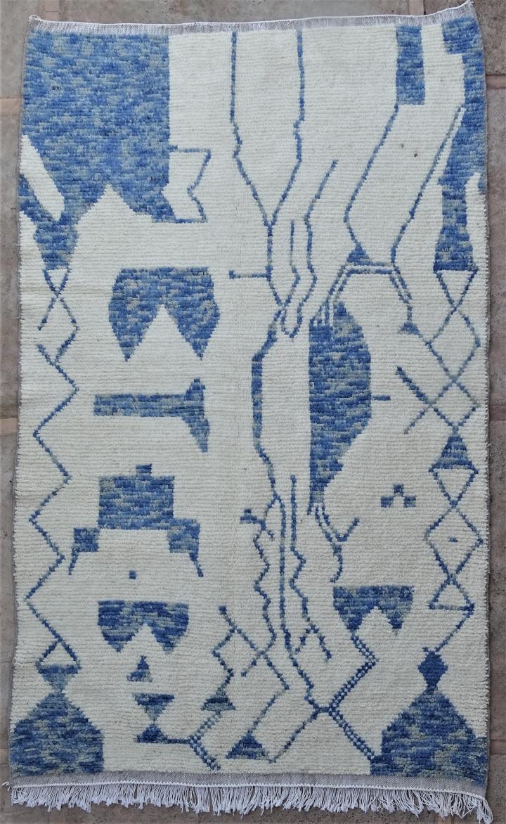 Tapis berbère #AZM52059 tapis foire de pâques