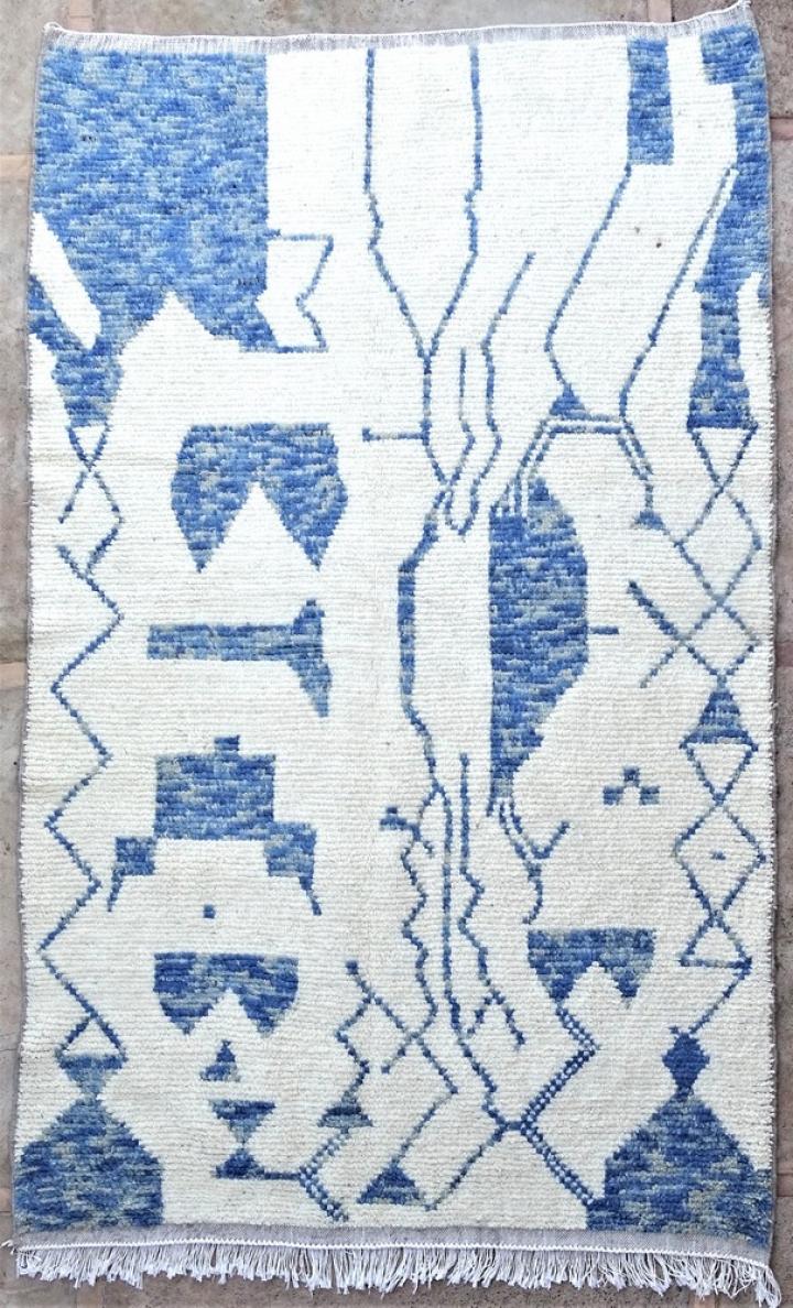Tapis berbère #AZM52059 tapis foire de pâques