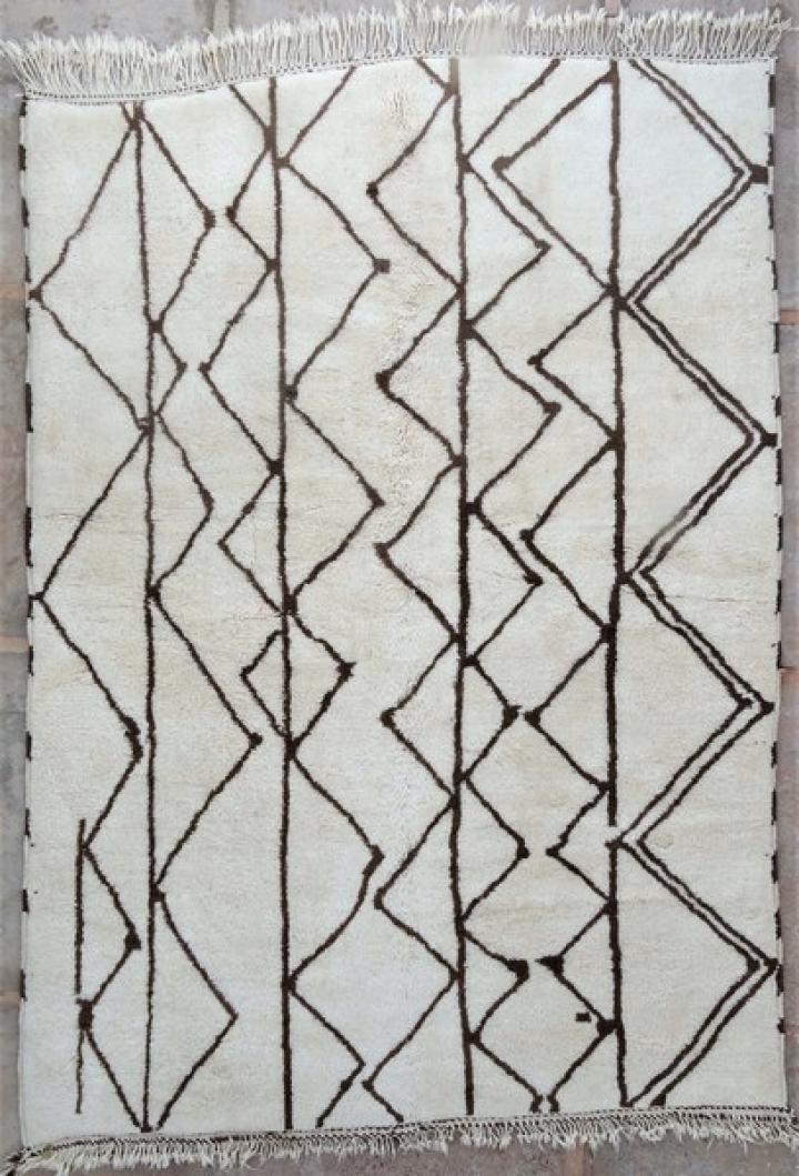 Berber tapijt #MR52203 voor woonkamer van de categorie Moderne en eigentijdse vloerkleden