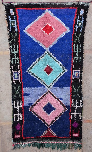 Berber rug #T53040 type Boucherouite Medium