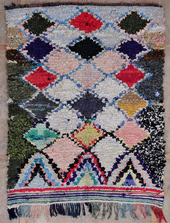 Berber rug #T53042 type Boucherouite Medium