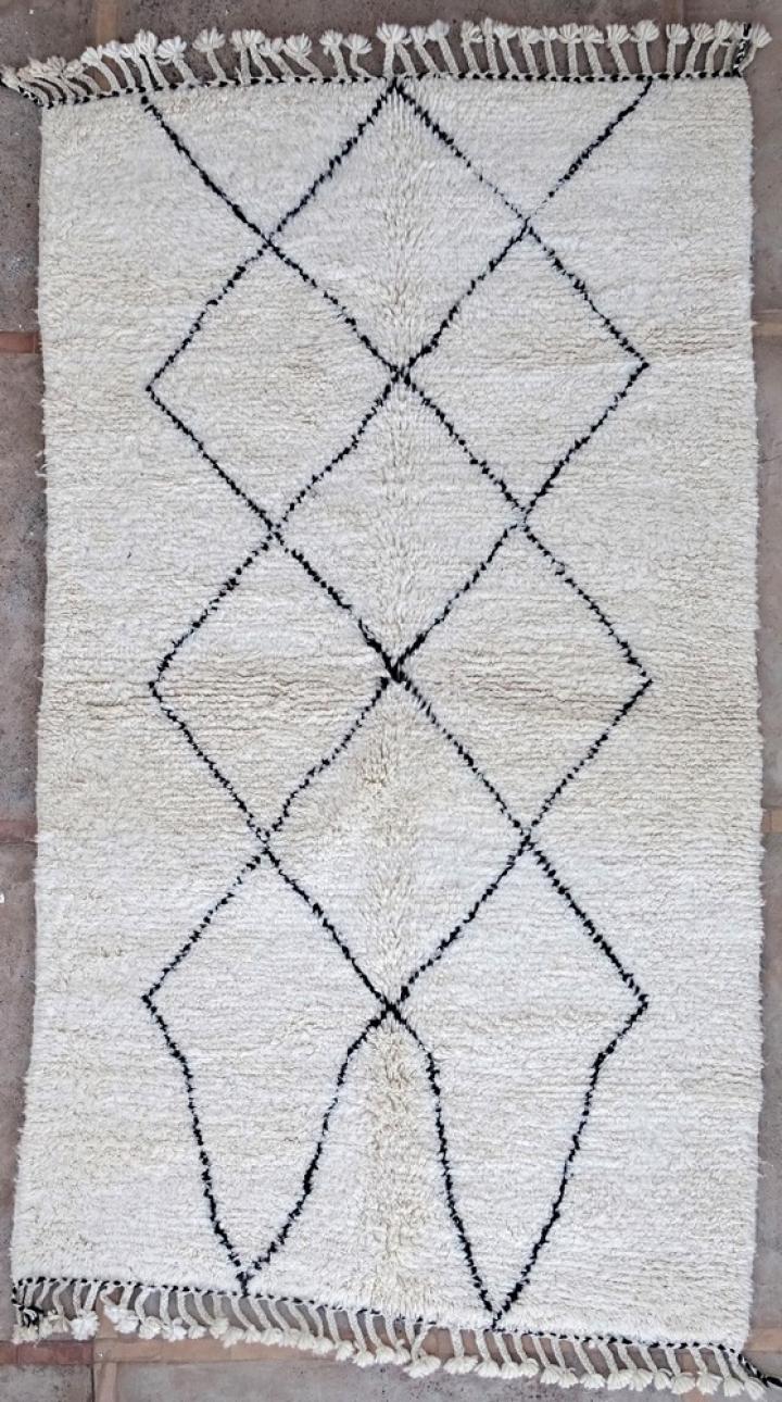 Berber rug  Beni Ourain #BO53049