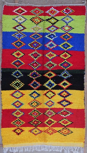 Berber rug  Boucherouite Large #LN53160