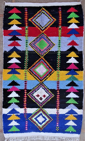 Berber rug #LN53133 type Boucherouite Large