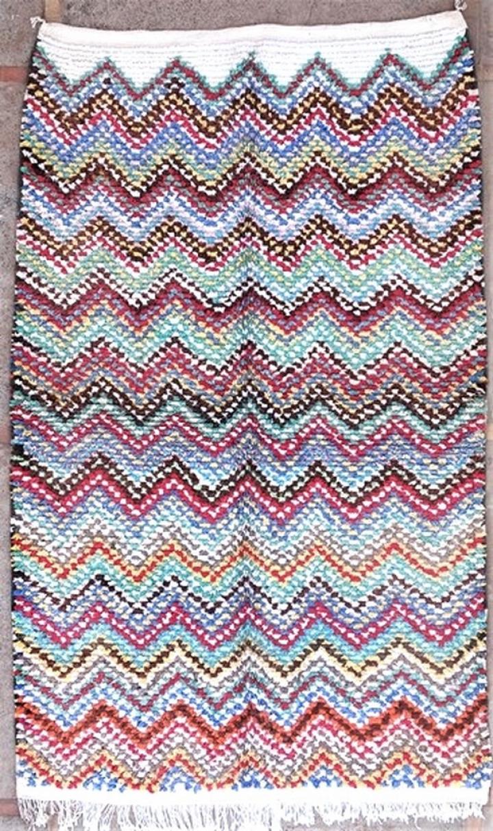 Berber rug #LN53131 type Boucherouite Large