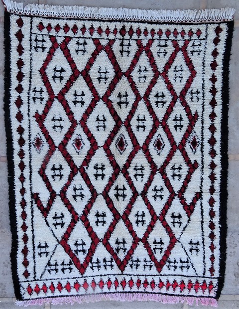 Berber rug  Antique and vintage beni ourain and moroccan rugs #BOA54027