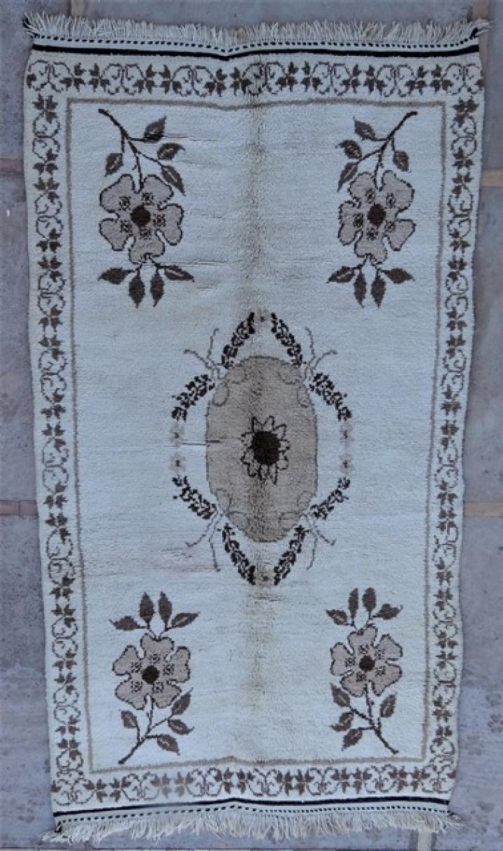 Tapis berbère #BOA54023 de type tapis Beni Ouarain et Moyen Atlas Anciens