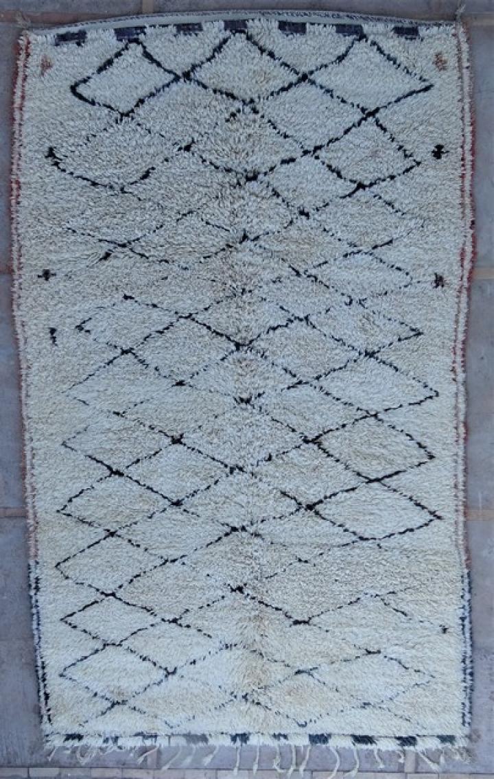Antique and vintage beni ourain and moroccan rugs #BOA54011