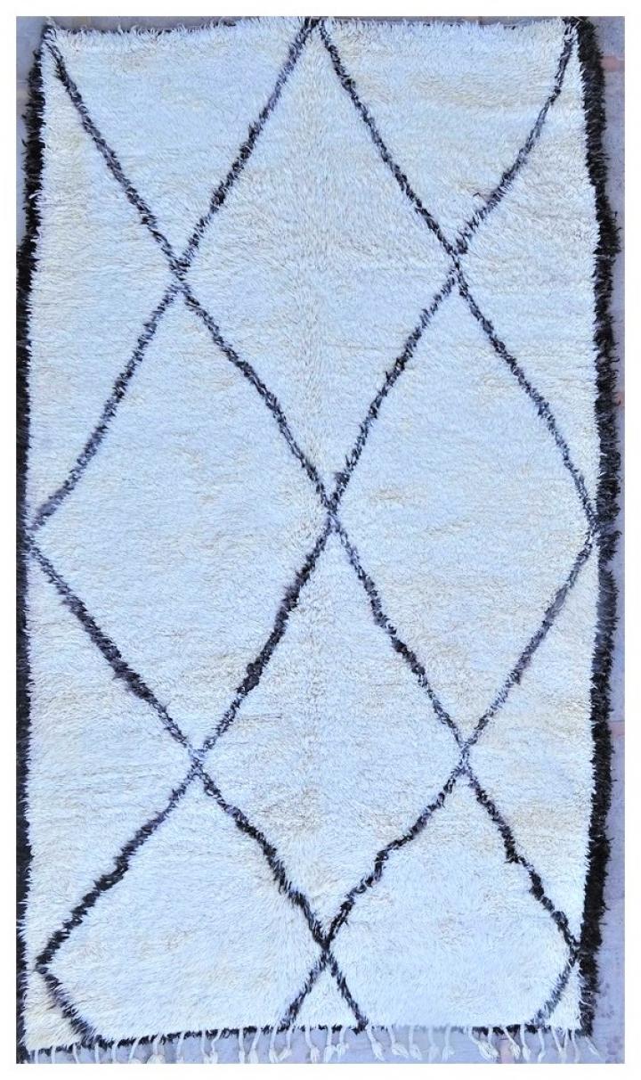 Antique and vintage beni ourain and moroccan rugs #BOA54013