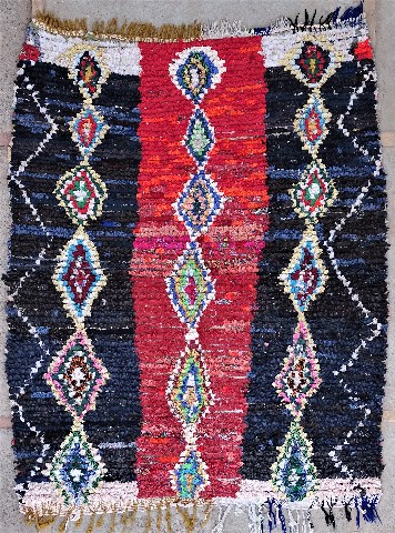 Berber rug #TC54086 type Boucherouite Medium and Small