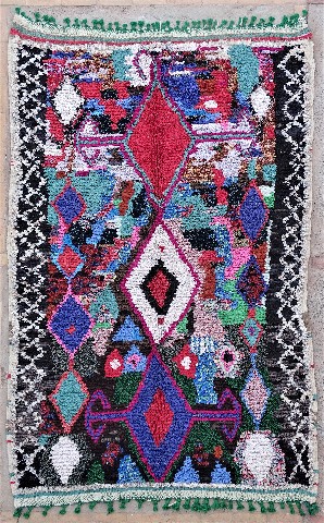 Berber rug #TC54090 type Boucherouite Medium and Small