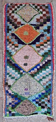 Berber rug #TC54092 type Boucherouite Medium and Small