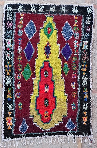 Berber rug #TC54095 type Boucherouite Medium