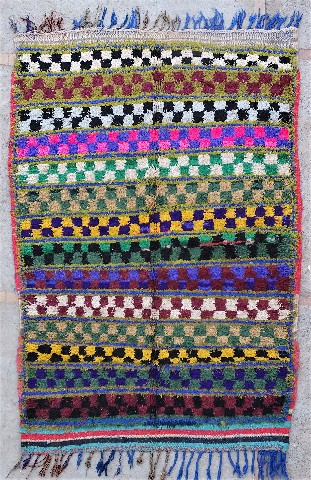 Berber rug #T54096 type Boucherouite Medium
