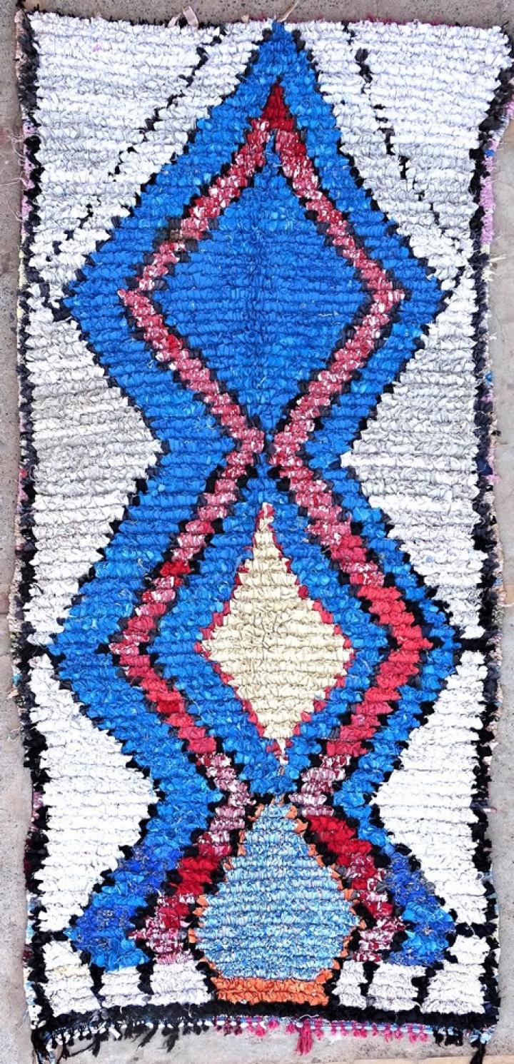 Berber rug #TC54100 type Boucherouite Medium and Small