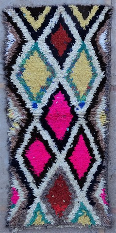 Berber rug #T54114 type Boucherouite Medium