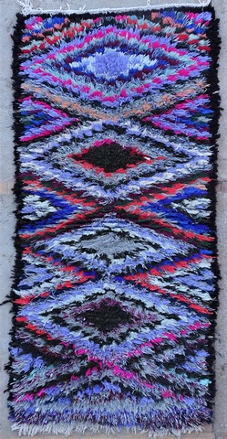 Tapis berbère #TT54117 tapis Boucharouette Moyens et petits