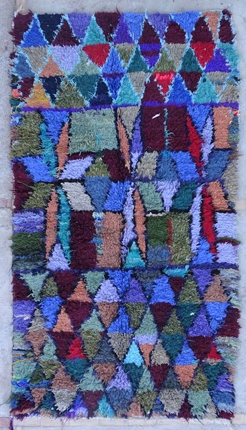 Berber rug #TC54112 type Boucherouite Medium