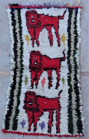 Berber rug #TT54147 type Boucherouite Small