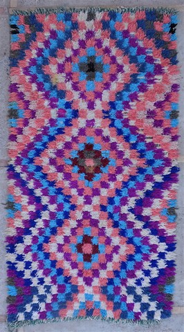 Berber rug #T54154 type Boucherouite Medium