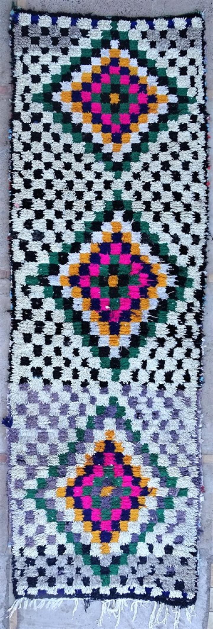 Berber Hallway runner wool rugs #AZ54113
