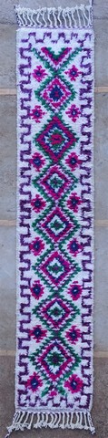 Berber Hallway runner wool rugs #BO54222