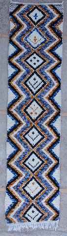 BENI OURAIN-WOLLTEPPICHE Korridor Wollteppiche Berber Teppich AZ54181