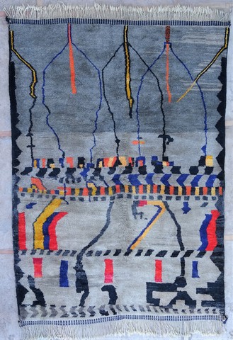 Luxe Marokkaanse Mrirt-tapijten #MR54168