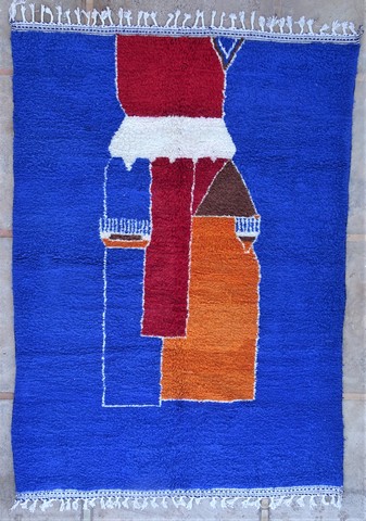 Berber tapijt #BO55010 voor woonkamer van de categorie 