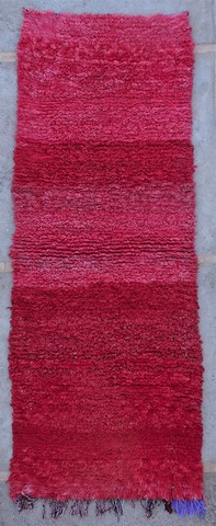 Berber tæppe #BO55011 fra boujad og tæpper med farvet uld kategorien