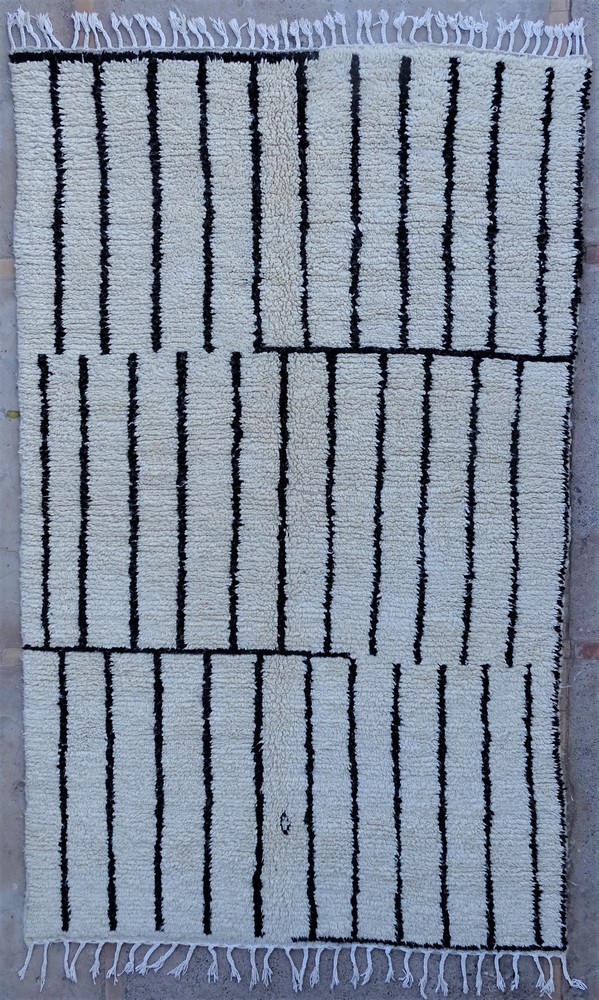 Berber rug #BOZ55036 Cotton weft type Beni Ourain