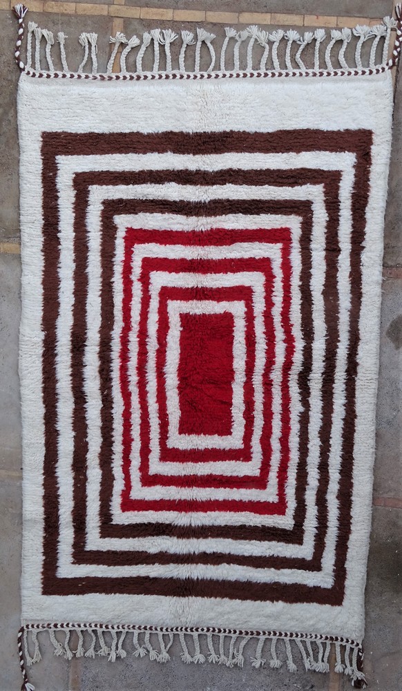 Berber living room rug #BO55054 type Beni Ourain
