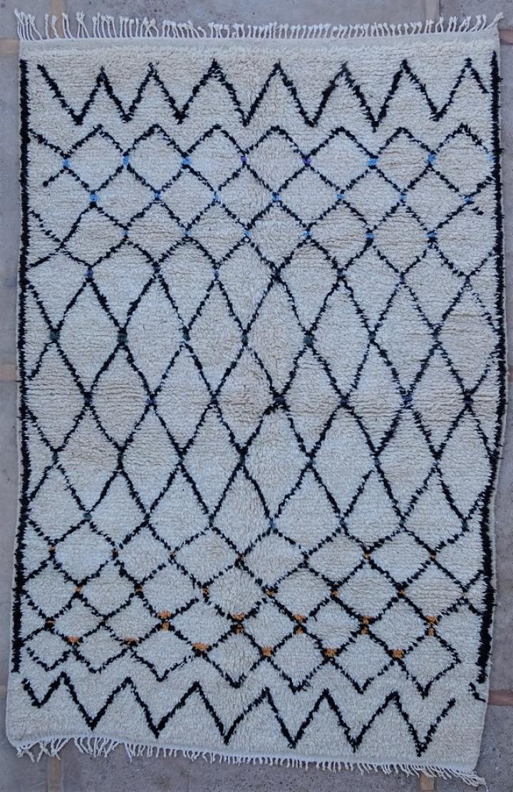 Berber rug #BOZ55046 Cotton weft type Beni Ourain