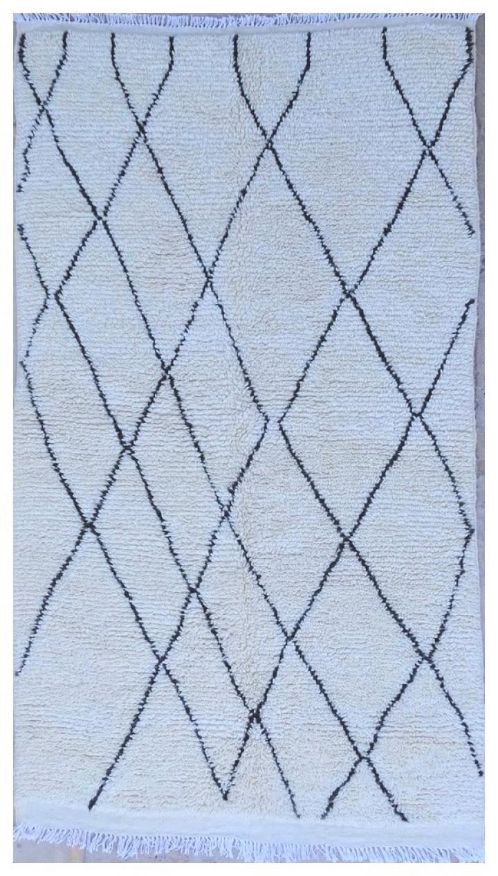 Berber rug #BOZ55038 Cotton weft type Beni Ourain