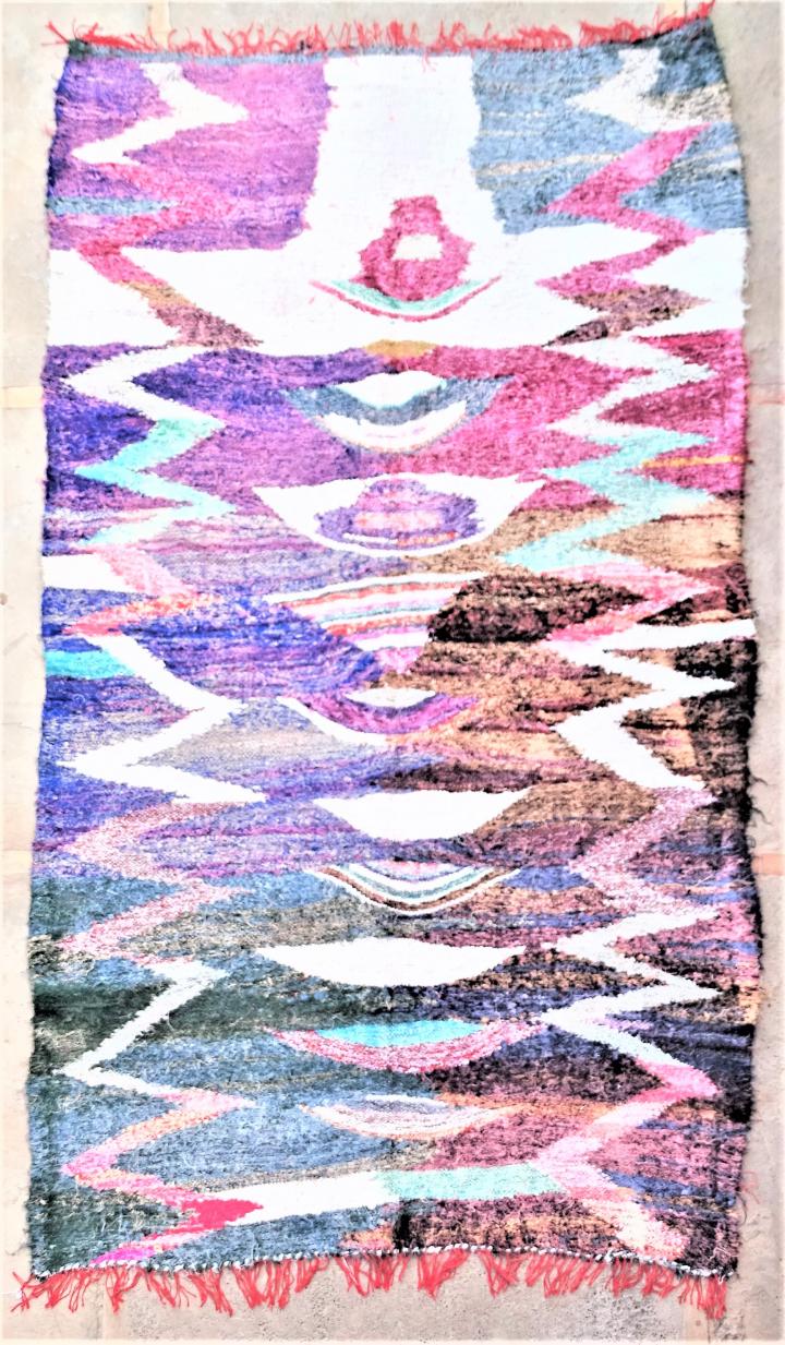 Berber tapijt #KC55068 van de categorie Kelims katoen en gerecycled textiel