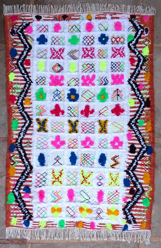 Berber tapijt #KLM55216 voor woonkamer van de categorie 