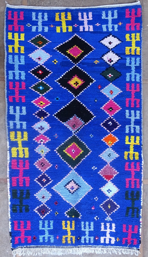 Berber rug #LN55245 type Boucherouite Large