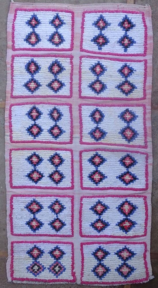 Berber rug #TN55268 type Runner Boucherouite
