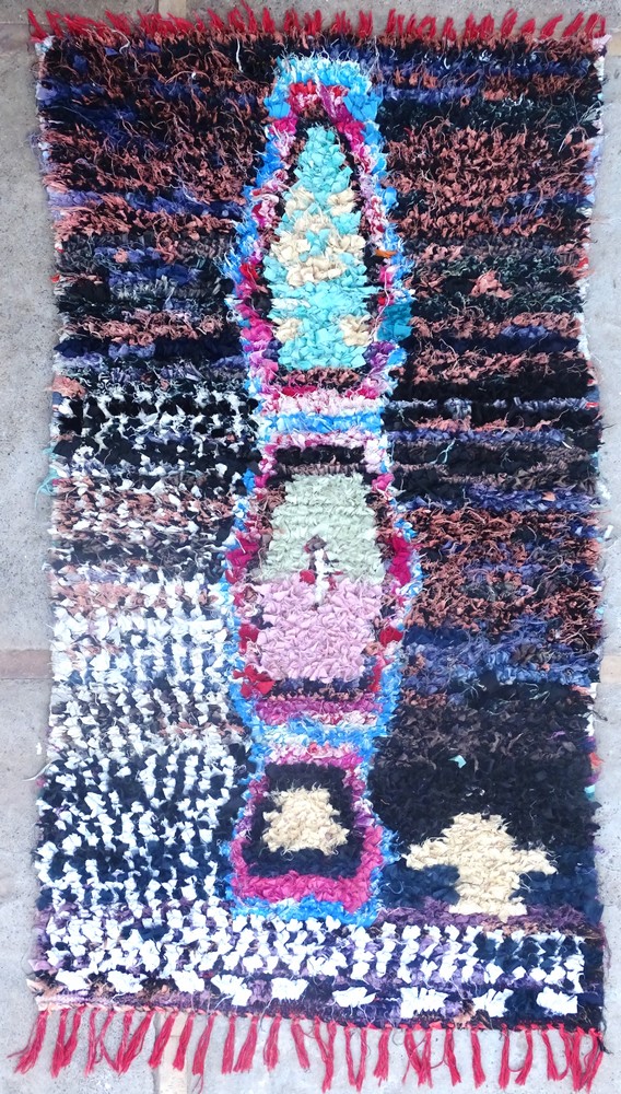 Berber rug #TTC55277 type Boucherouite Small