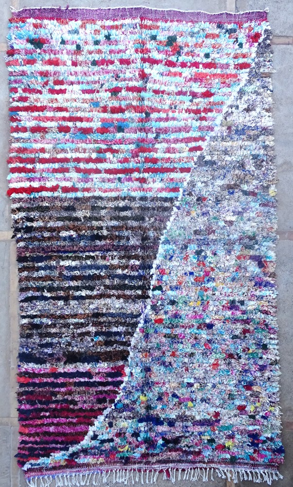 Grote Boucherouite-tapijten #LC55279