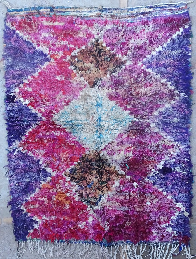 Berber rug #TTC55281 type Boucherouite Medium and Small