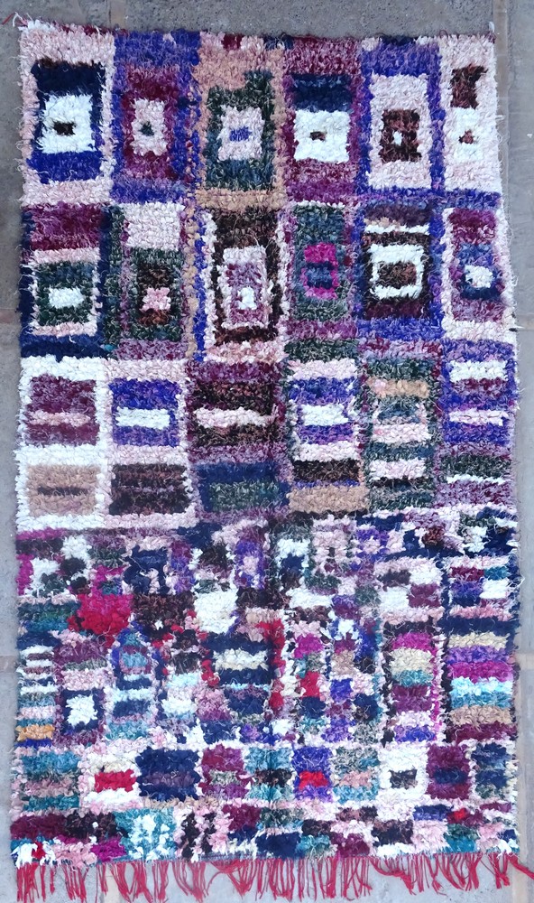 Berber rug #LC55286 type Boucherouite Large