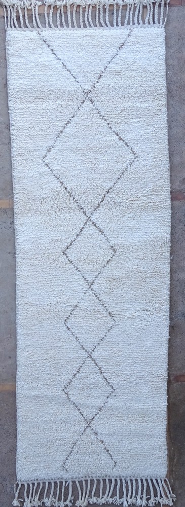 Berber Hallway runner wool rugs #BO55353