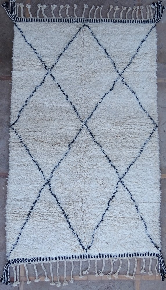 Berber living room rug #BO55356 type Beni Ourain