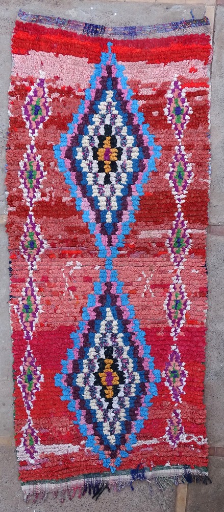 Berber rug #T55366 type Boucherouite Medium