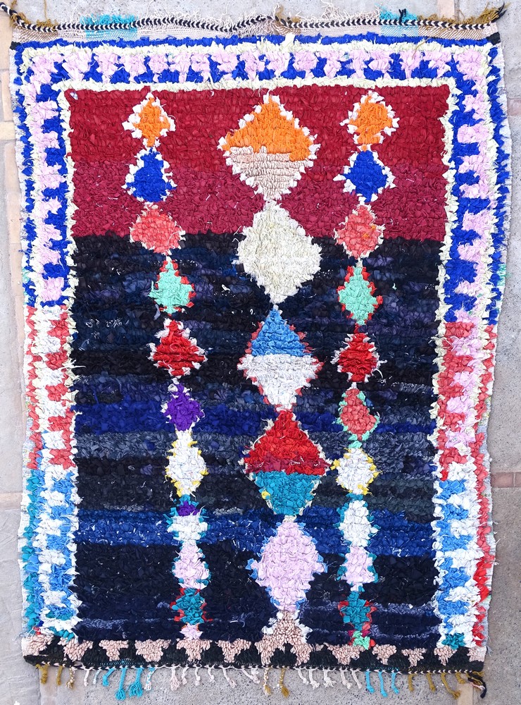 Berber rug #T55376 type Boucherouite Medium