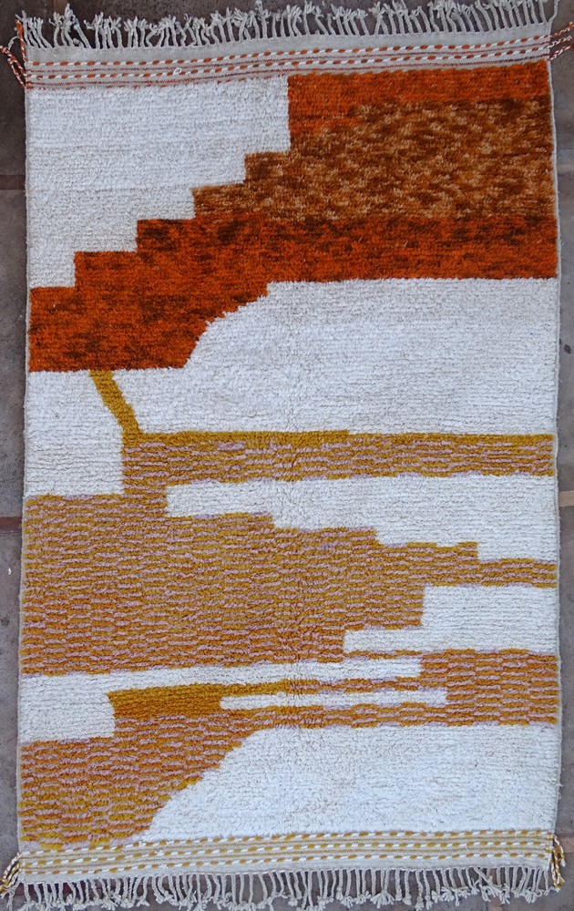 Berber tapijt #BO56008 voor woonkamer van de categorie Berber Designer vloerkleden