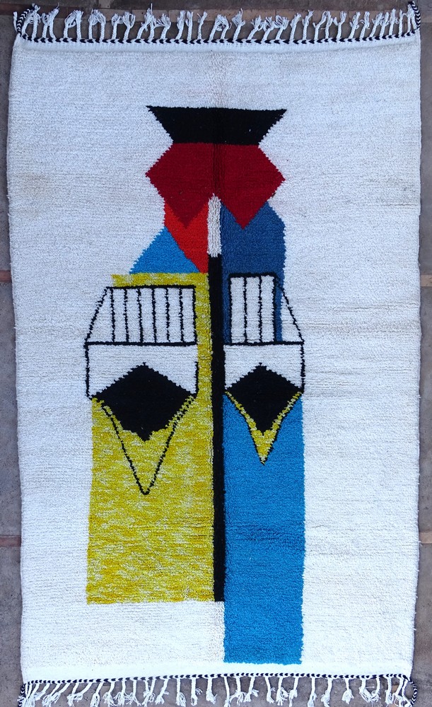 Berber rug MODERN RUGS #BOZ56038