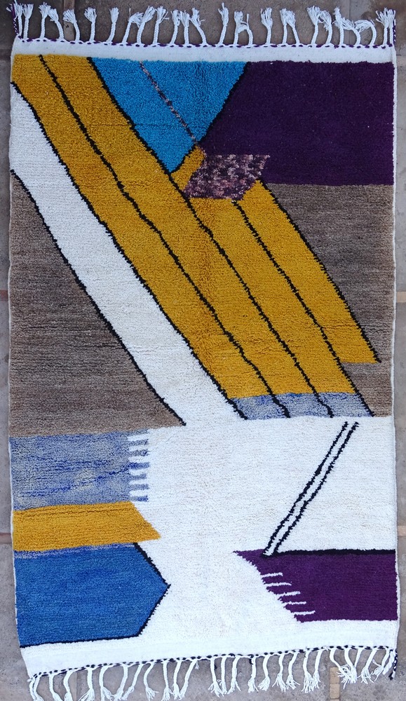 Berber tapijt #BOZ56041 voor woonkamer van de categorie 